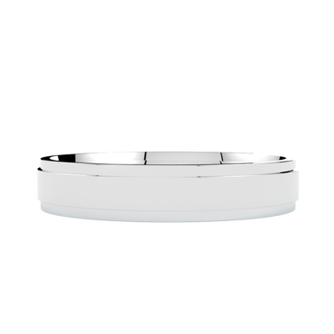 Stylowe obrączki ślubne ze złota białego