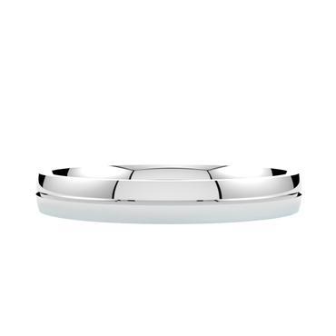 minimalistyczne złote obrączki ślubne 585 białe złoto