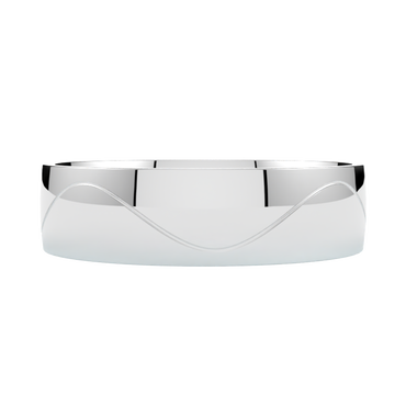 minimalistyczne złote obrączki ślubne z falą białe złoto