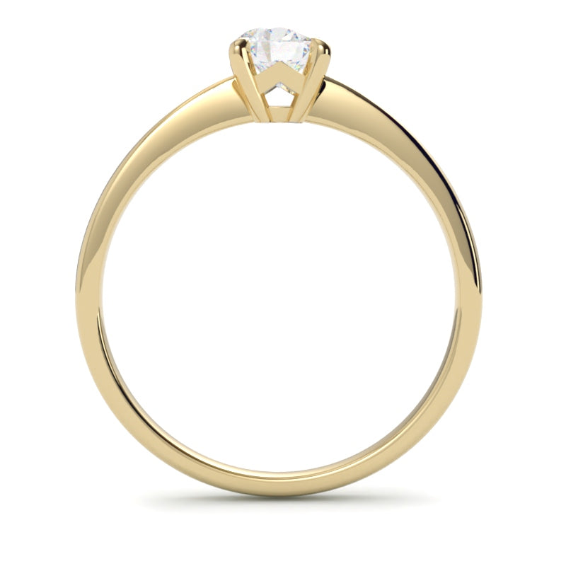 Biżuteria z żółtego złota 585 z diamentem – ponadczasowy styl szczecińskiej pracowni jubilerskiej GOLDPORT