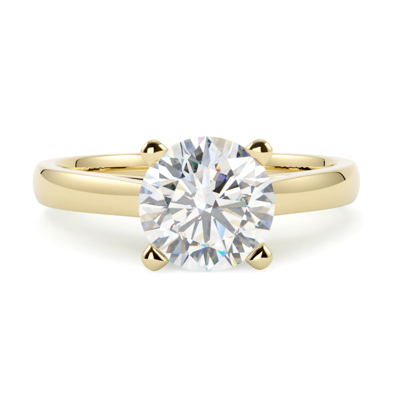 Pierścionek z diamentem 1,00 ct Olivia – złoto żółte 585 – GOLDPORT