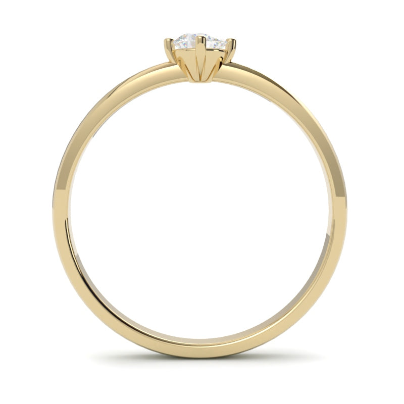 Biżuteria z żółtego złota 585 z diamentem – klasyka i precyzja manufaktury GOLDPORT