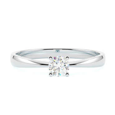 Pierścionek z białego złota 585 z diamentem – subtelna elegancja i wysoka jakość