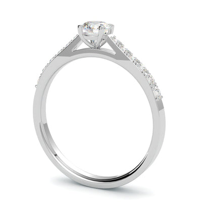 Pierścionek z platyny 950 z diamentami – trwałość, elegancja i perfekcyjna oprawa GOLDPORT