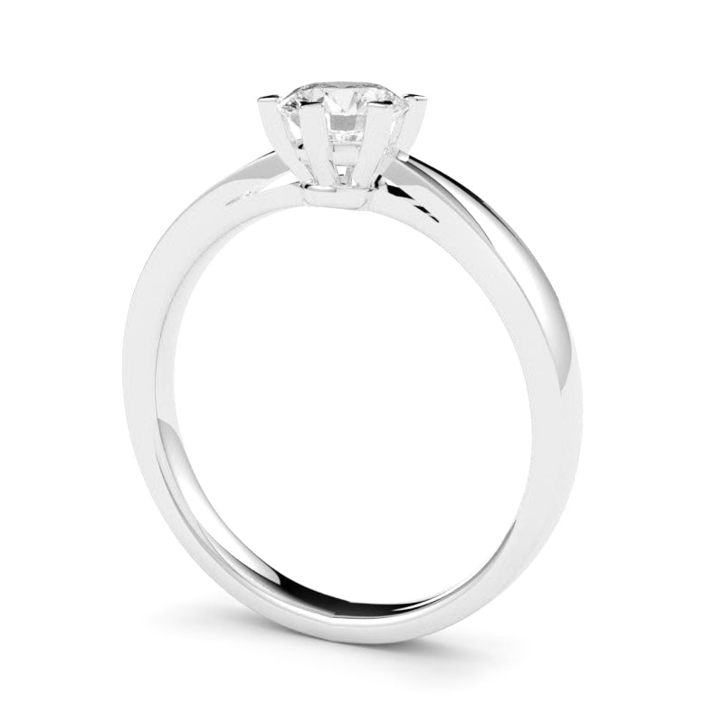 Pierścionek z diamentem Summer z platyny 950 – GOLDPORT Szczecin