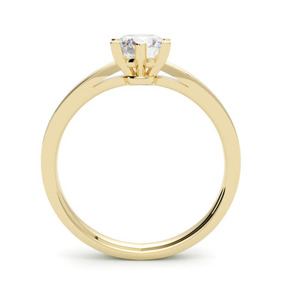 Pierścionek z diamentem Summer z żółtego złota 750 – GOLDPORT Szczecin