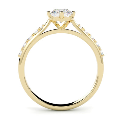 Pierścionek zaręczynowy Mila z diamentem w żółtym złocie 585 – projektuj w konfiguratorze GOLDPORT