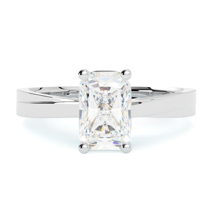 Pierścionek z diamentem z platyny 950 – szlachetna biżuteria z pracowni GOLDPORT