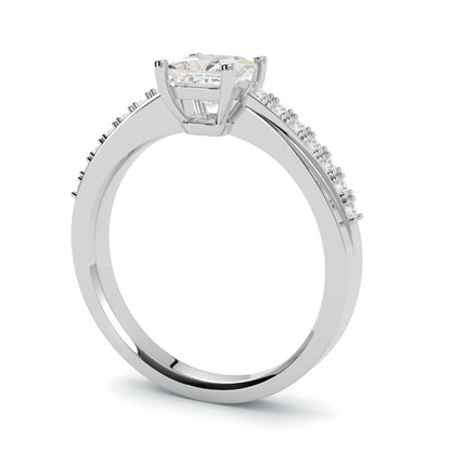 Pierścionek z platyny 950 z diamentem – elegancja i ręczne wykończenie ze Szczecina