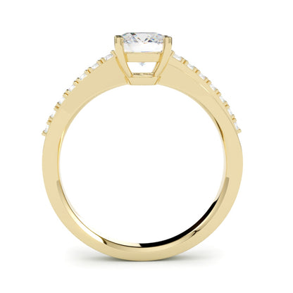 Złoty pierścionek 585 z diamentem – klasyczna oprawa i wysoka jakość wykonania